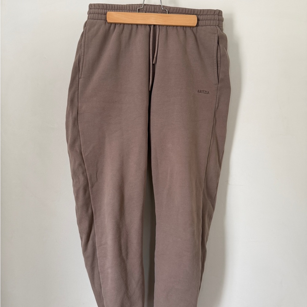 Aritzia Boyfriend Fit Cozy Fleece Joggers